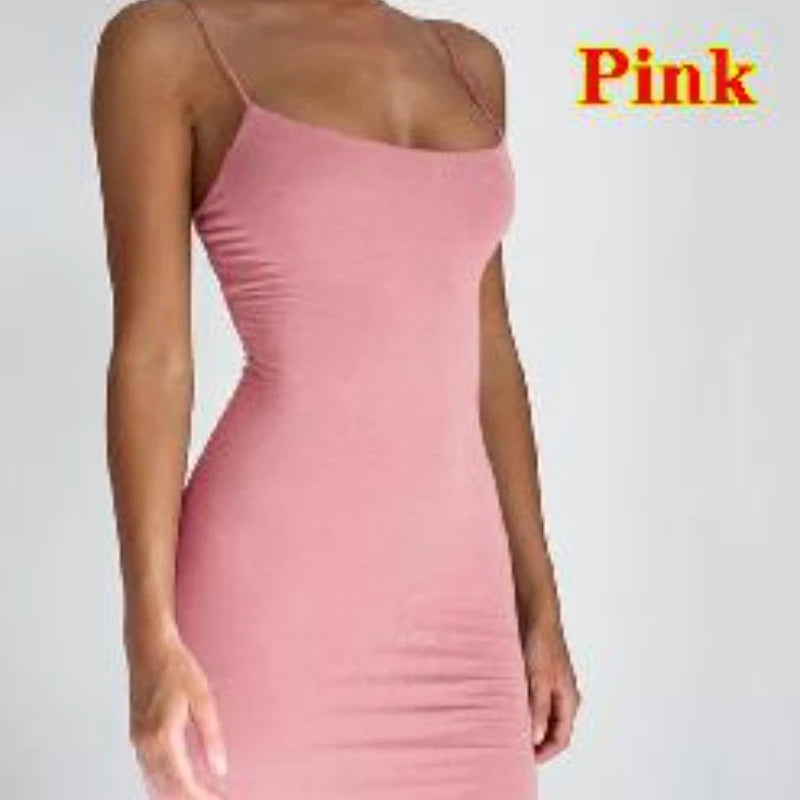Strap Mini Dress 2025
