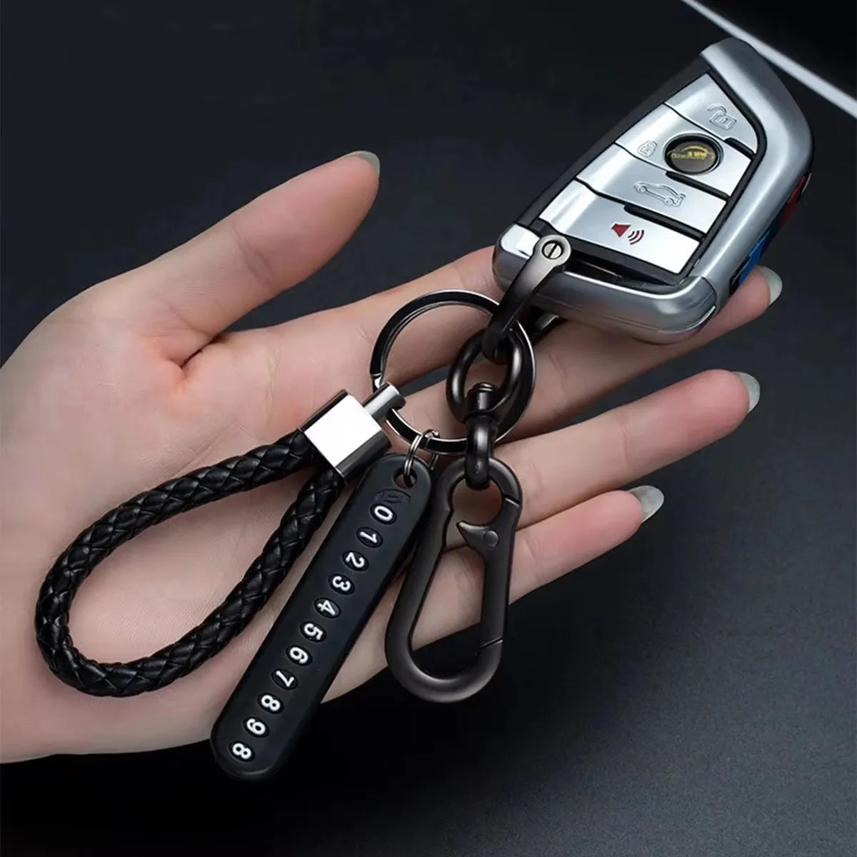 Keychain (Mobile Phone Number Plate Pendant)