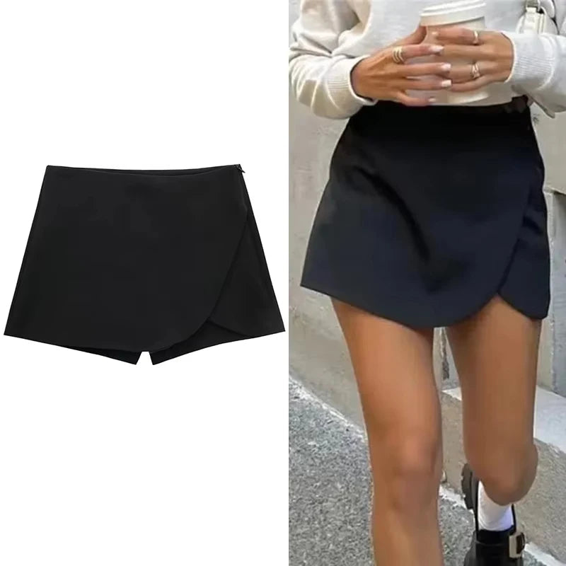 Mini Skirt Shorts Woman Fashion