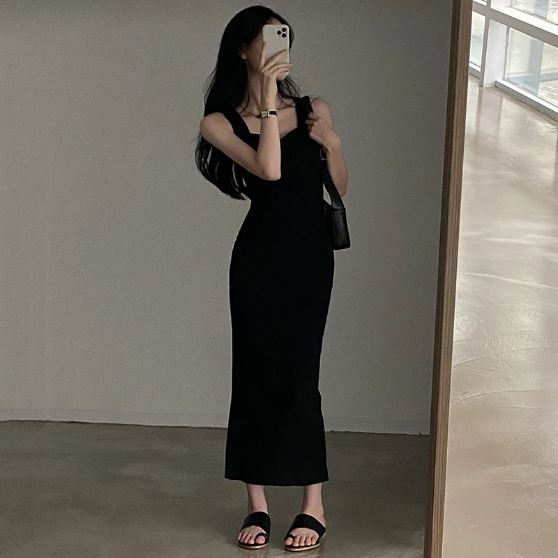 Knit Long Dress