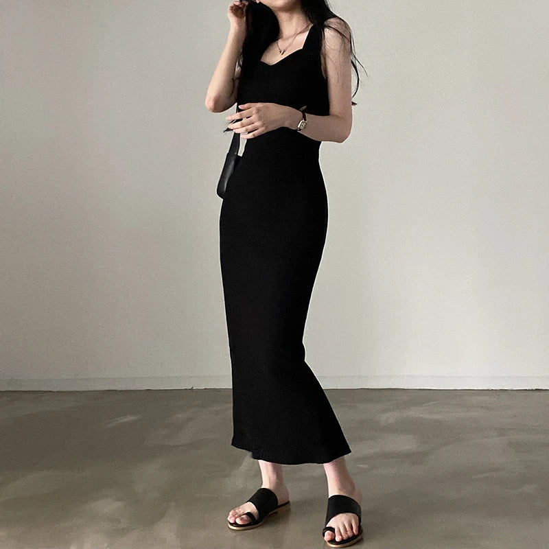 Knit Long Dress